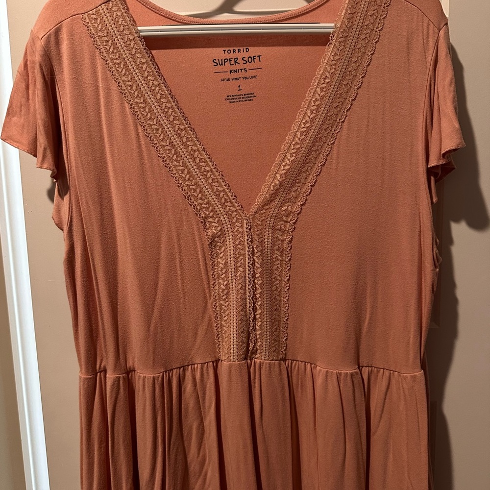 Torrid Super Soft Knit Top in Pink